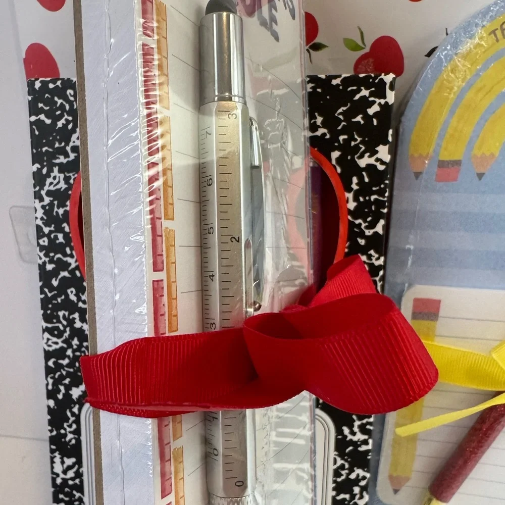 Teacher Gift Set with Stationery and Accessories
